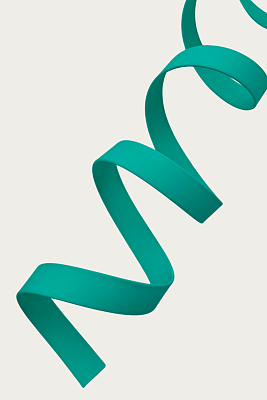 Стропа биотан 25мм тиффани (оптовая цена от 50 м -120 р)