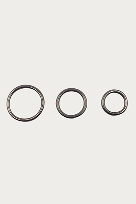 Кольцо сварное никель, 25х3мм (10 шт)